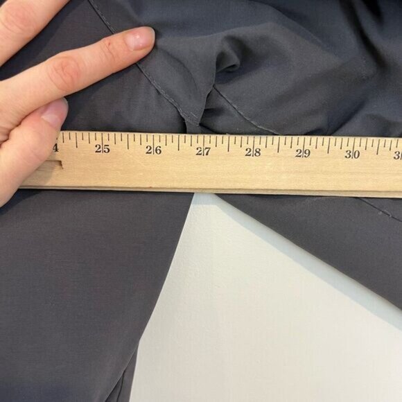 Vintage 3XL Gray Down Filled WaterFowl Feather Fur Hood Jacket Coat Parka Grunge - Picture 13 of 16